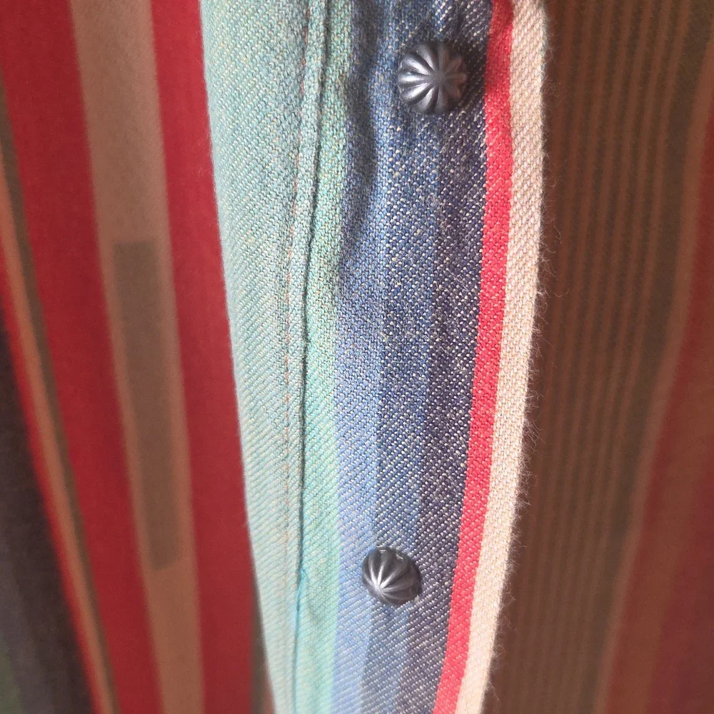 SILVERADO ,THE ASHLEY DUSTER SERAPE Jeans Vibrant Multicolor Jacket,SZ XS. - Picture 5 of 9